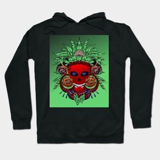 Sugar Skull 13 (Style:4) Hoodie